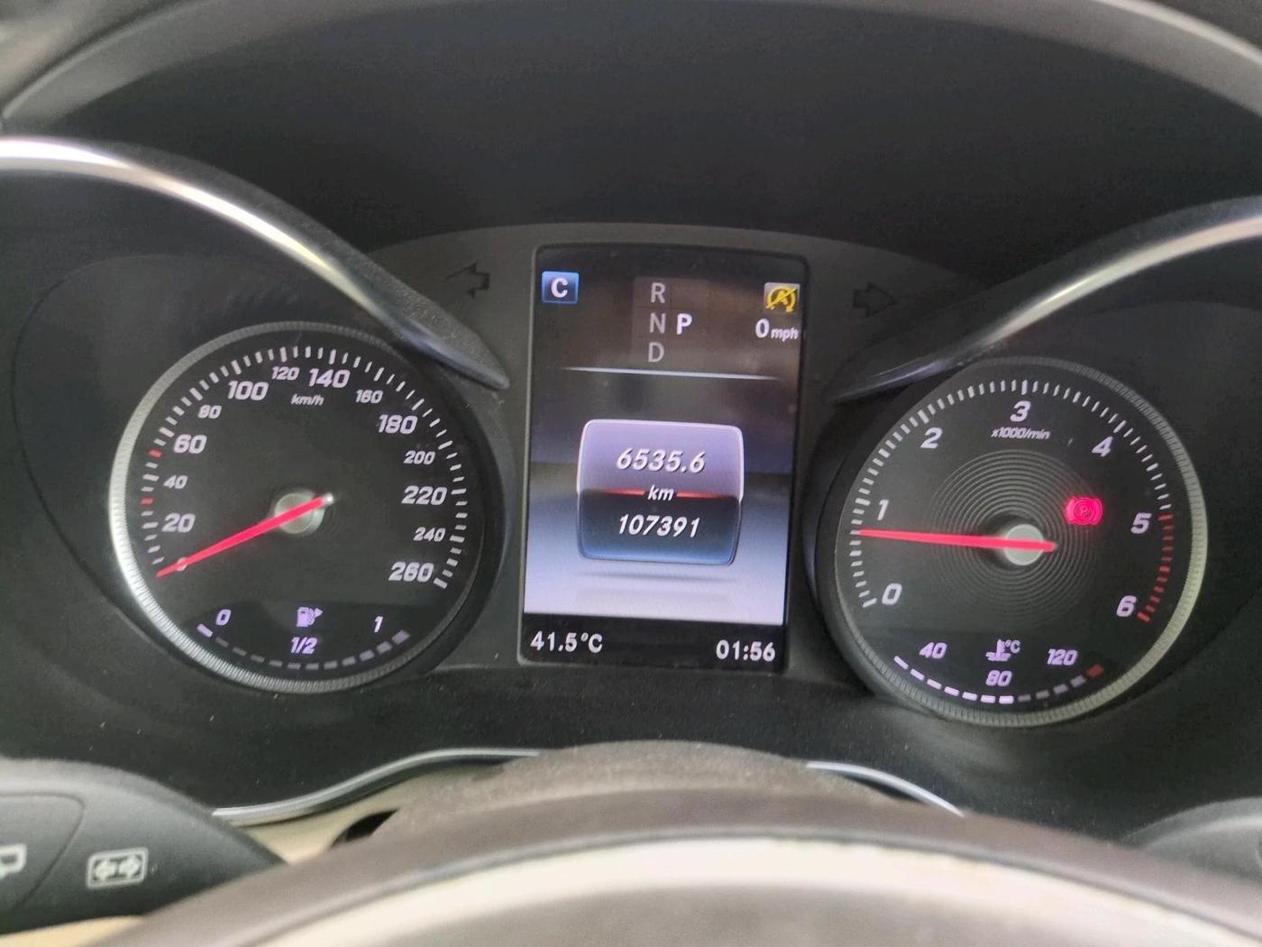 2016 Mercedes Benz GLC CLASS 220 D 4 MATIC, Diesel, Automatic, 1,07,391 km, interior