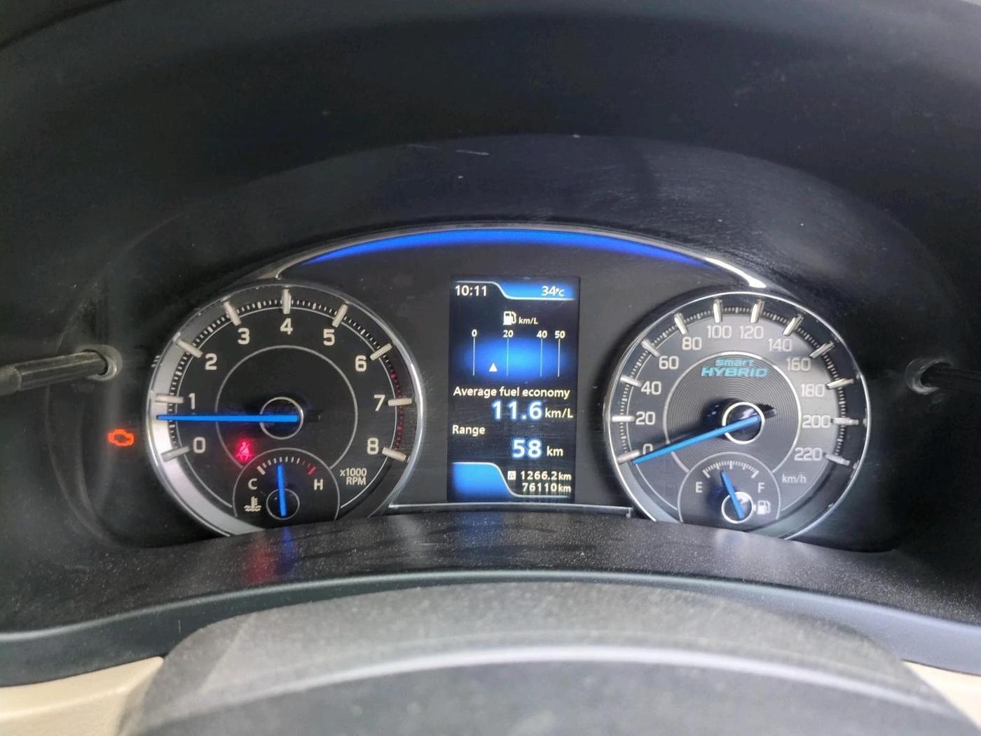 2021 Maruti Ciaz ALPHA 1.5 SHVS PETROL, CNG, Manual, 76,110 km, interior