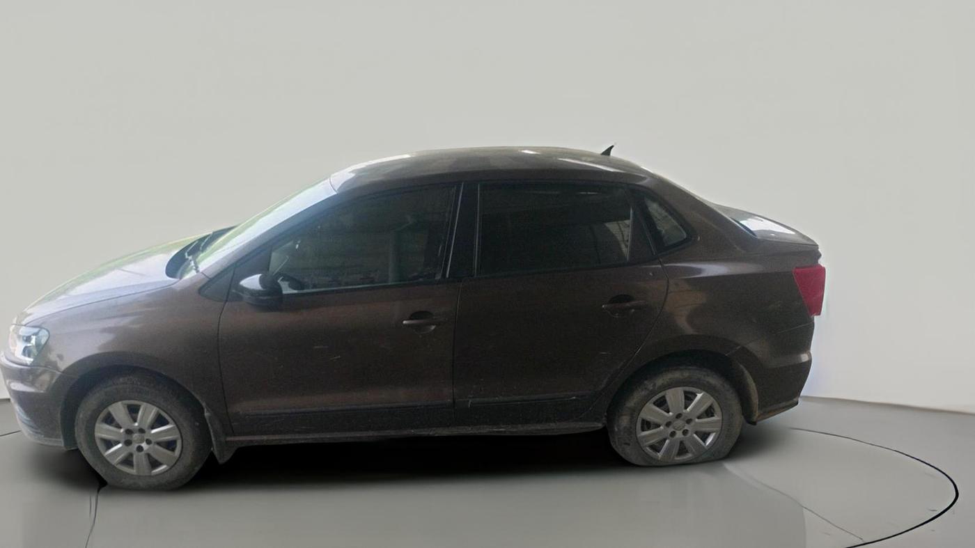 2017 Volkswagen Ameo TRENDLINE 1.2L, Petrol, Manual, 1,08,005 km, exterior