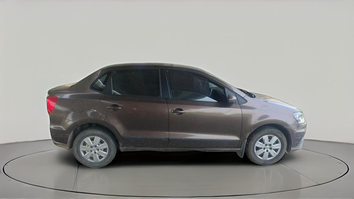 2017 Volkswagen Ameo TRENDLINE 1.2L, Petrol, Manual, 1,08,005 km, exterior
