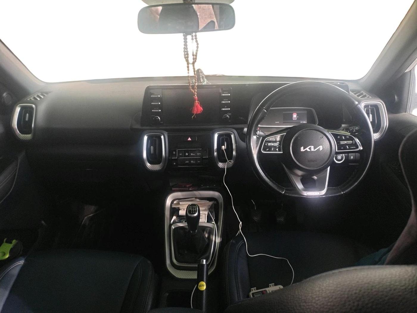 2022 KIA SONET HTX 1.5, Diesel, Manual, 1,31,168 km, interior