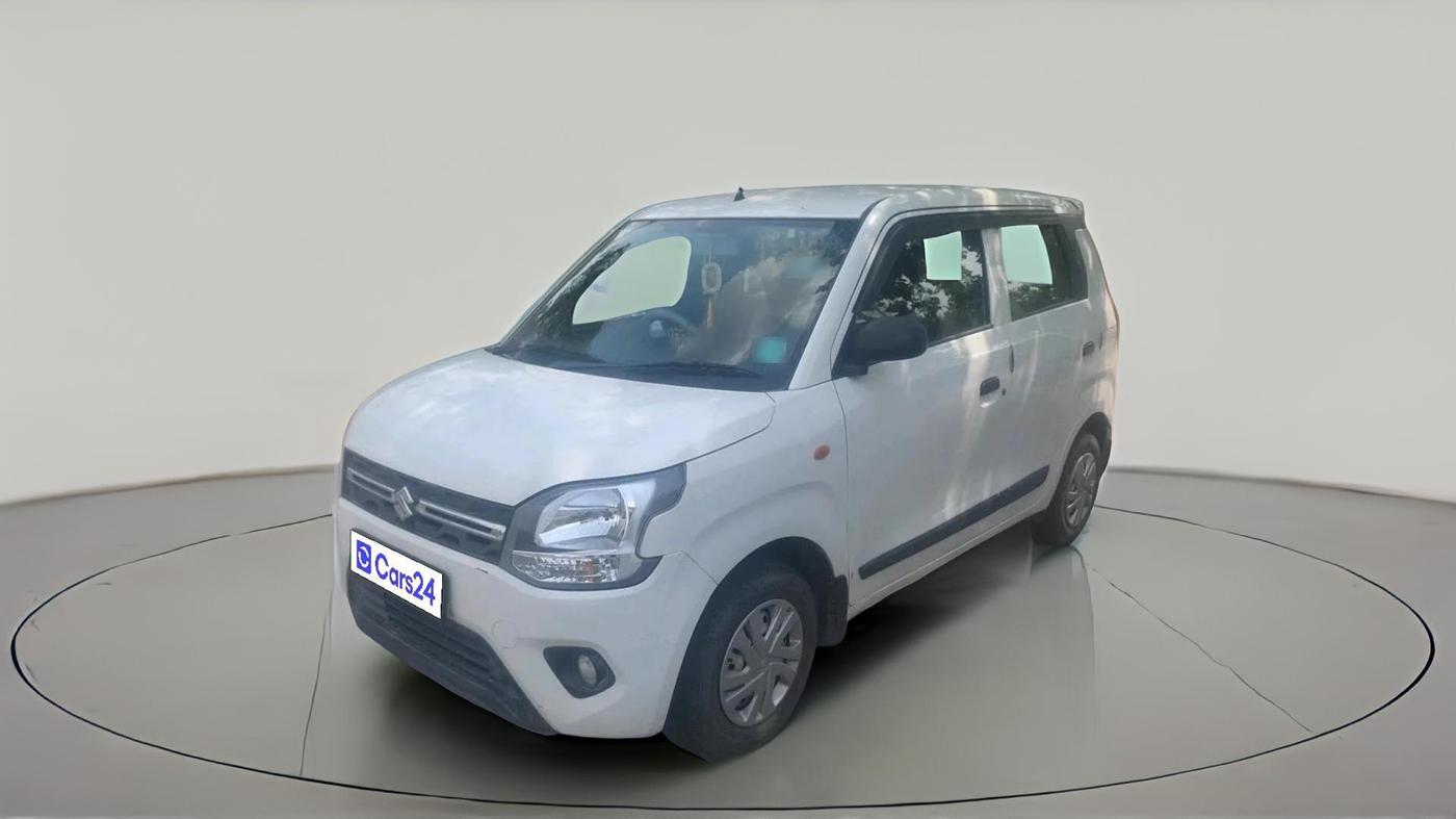 2019 Maruti New Wagon-R LXI CNG 1.0, CNG, Manual, 82,349 km, exterior