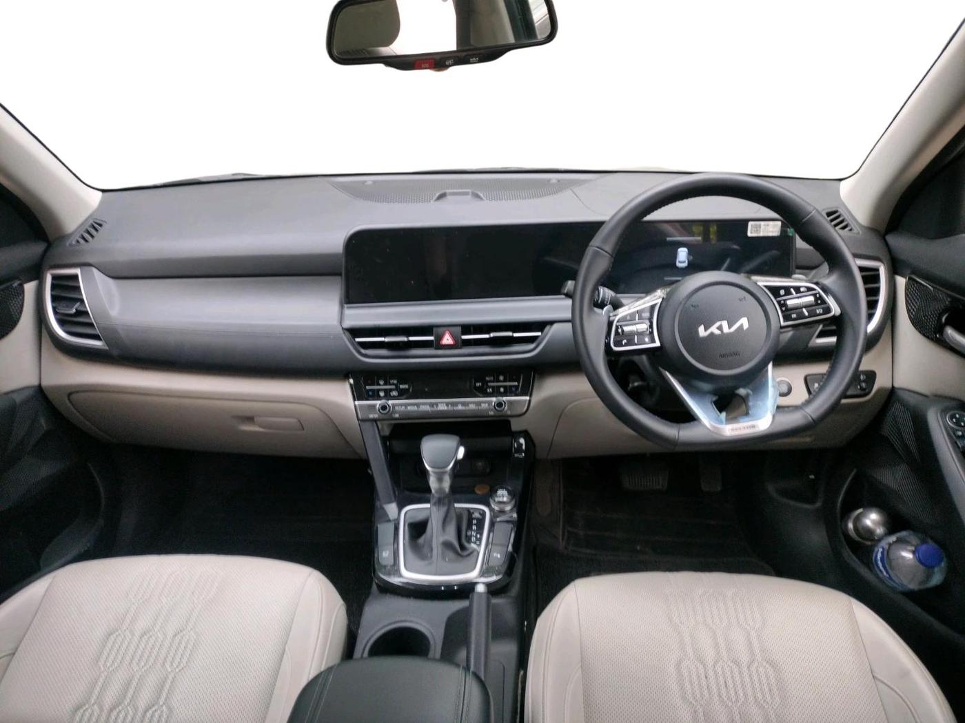 2024 KIA SELTOS HTX IVT, Petrol, Automatic, 22,949 km, interior