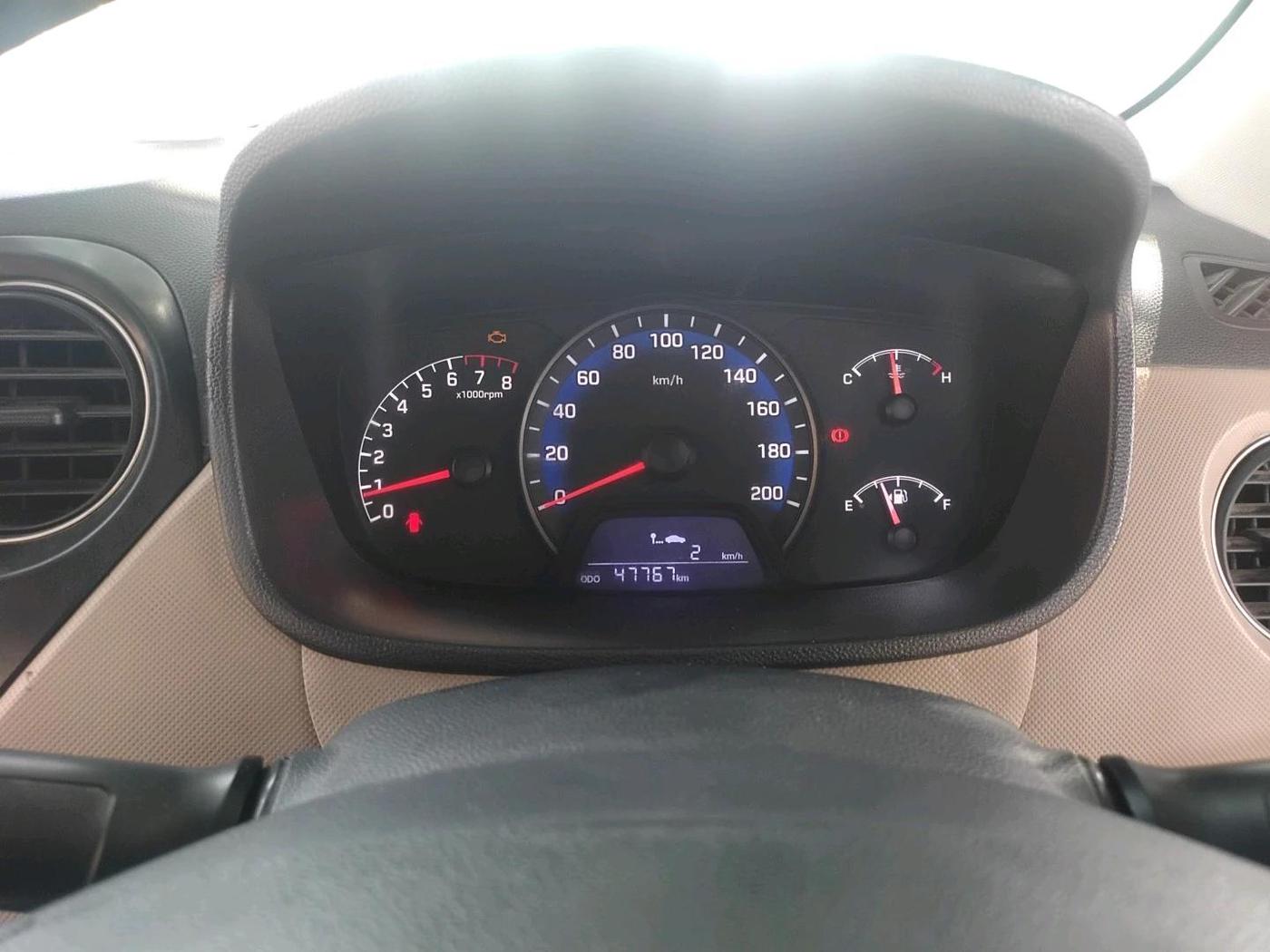 2018 Hyundai XCENT PRIME T  VTVT CNG, CNG, Manual, 47,767 km, interior