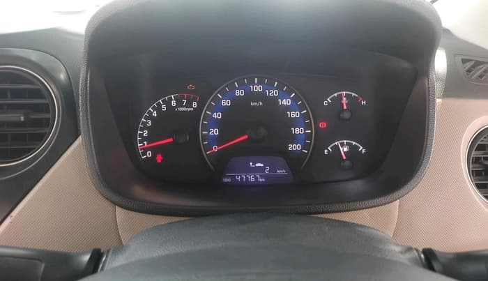 2018 Hyundai XCENT PRIME T  VTVT CNG, CNG, Manual, 47,767 km, interior