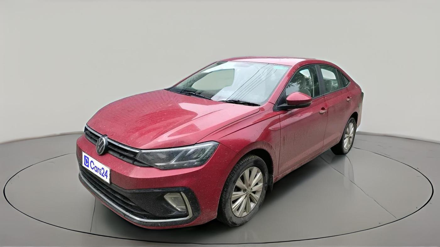 2024 Volkswagen VIRTUS HIGHLINE TSI 1.0 AT, Petrol, Automatic, 49,544 km, exterior