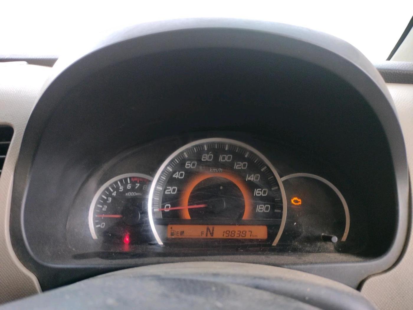 2015 Maruti Wagon R 1.0 VXI AMT, CNG, Automatic, 1,98,387 km, interior