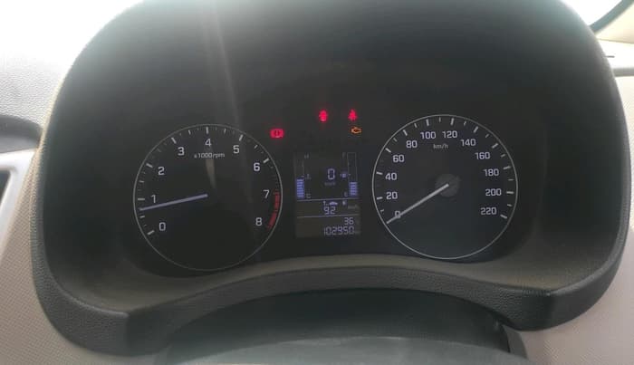 2018 Hyundai Creta E PLUS 1.6 PETROL, Petrol, Manual, 1,02,950 km, interior