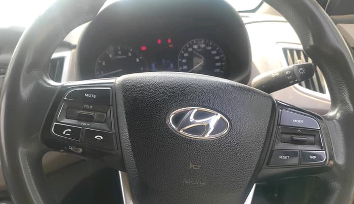 2018 Hyundai Creta E PLUS 1.6 PETROL, Petrol, Manual, 1,02,950 km, interior