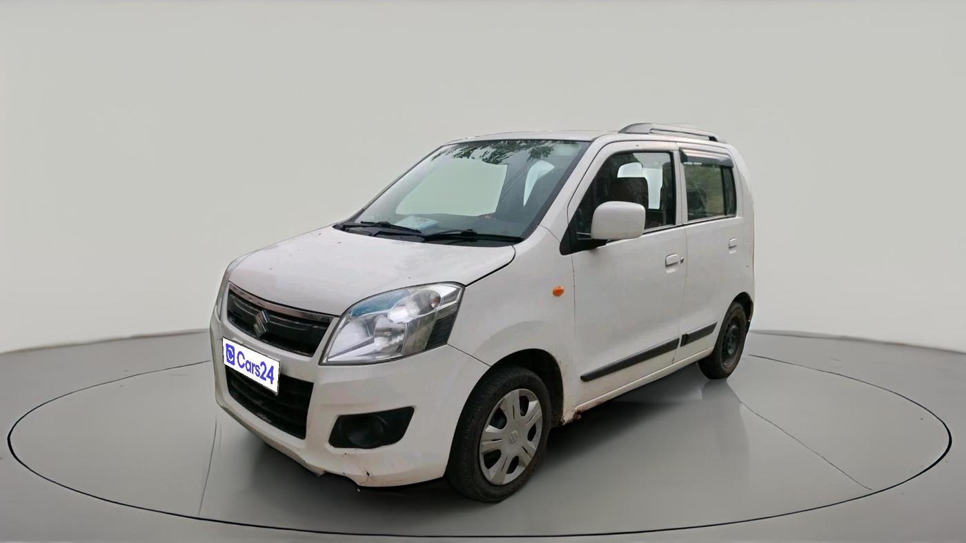 2017 Maruti Wagon R 1.0 VXI, CNG, Manual, 75,125 km, exterior