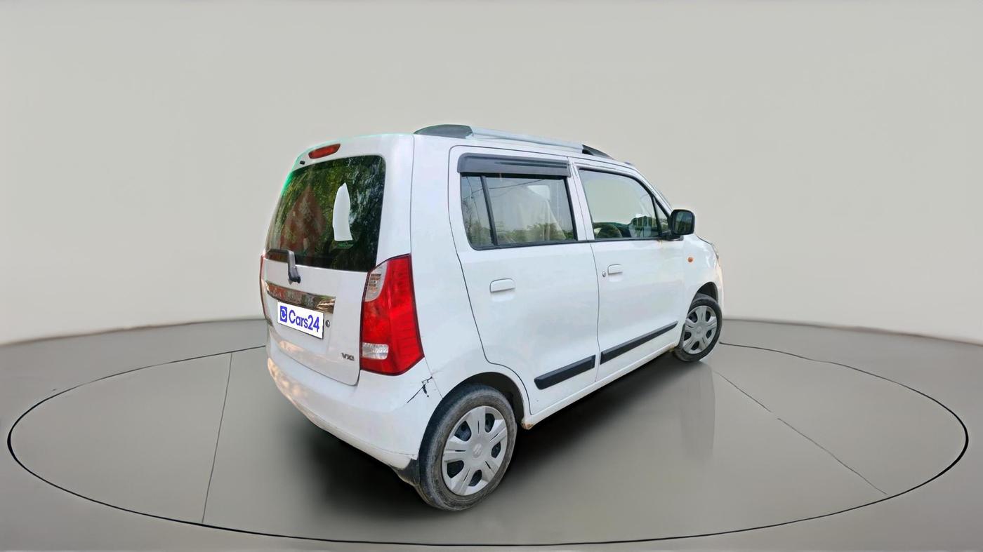 2017 Maruti Wagon R 1.0 VXI, CNG, Manual, 75,125 km, exterior