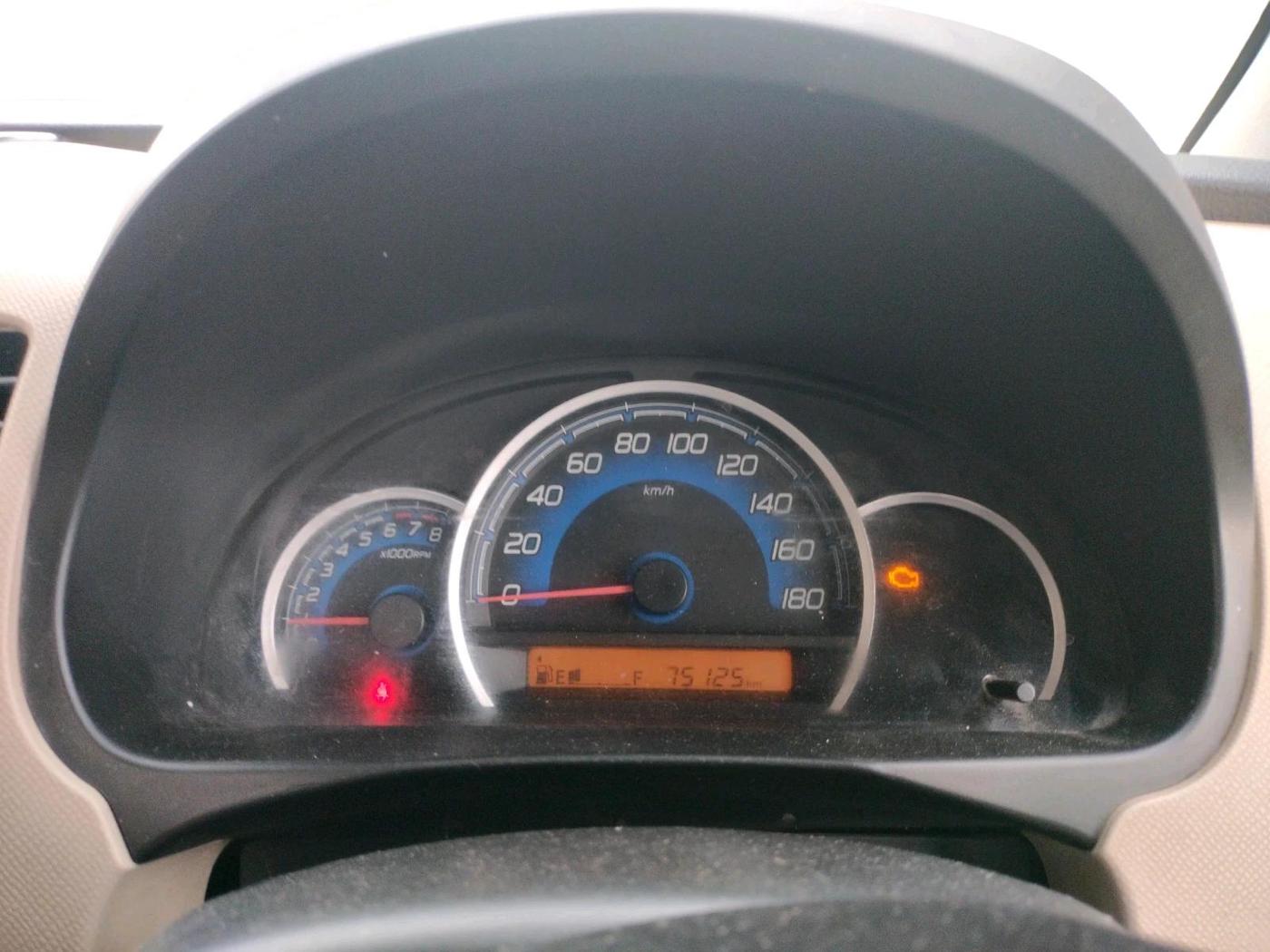 2017 Maruti Wagon R 1.0 VXI, CNG, Manual, 75,125 km, interior