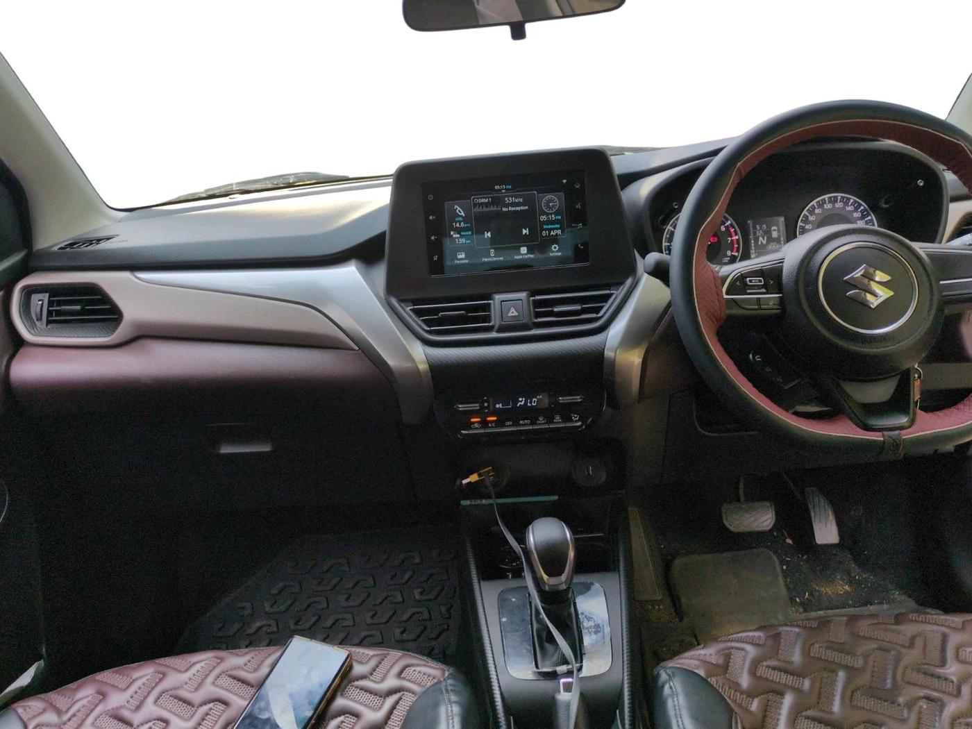 2024 Maruti FRONX DELTA PLUS 1.2L AGS, Petrol, Automatic, 18,456 km, interior