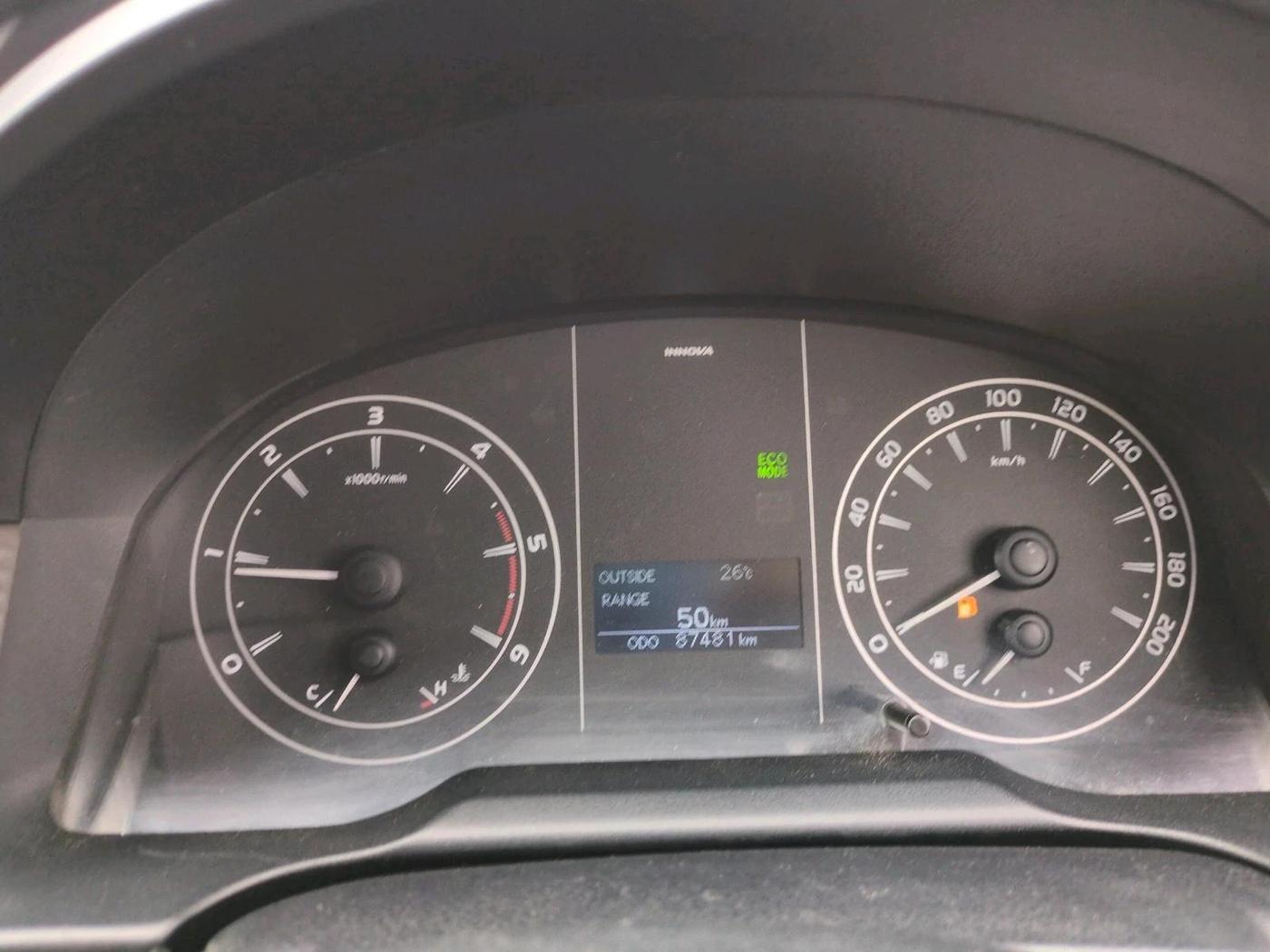 2019 Toyota Innova Crysta 2.4 GX 7 STR, Diesel, Manual, 87,481 km, interior