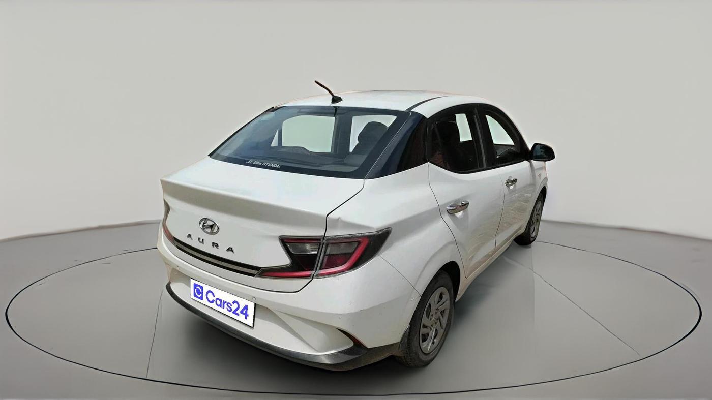 2020 Hyundai AURA S 1.2 CNG, CNG, Manual, 93,733 km, exterior