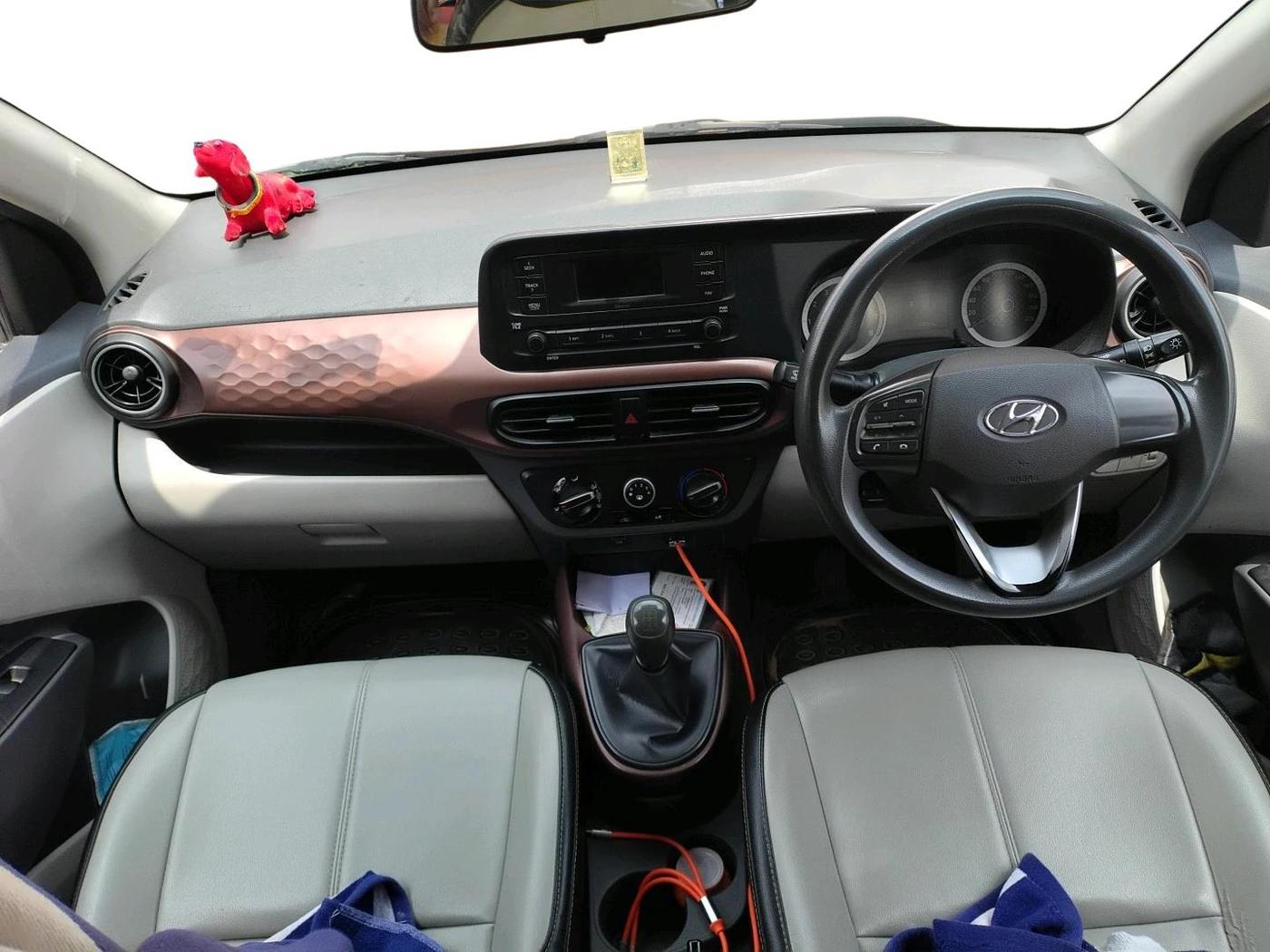 2020 Hyundai AURA S 1.2 CNG, CNG, Manual, 93,733 km, interior