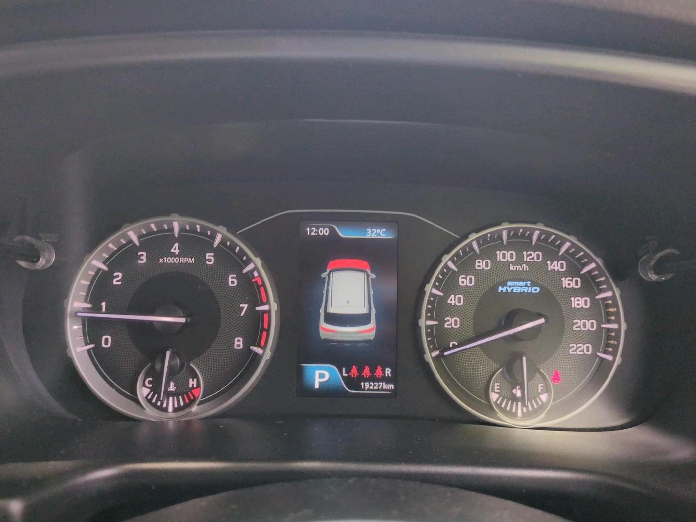 2025 Maruti BREZZA ZXI + AT SMART HYBRID, Petrol, Automatic, 19,227 km, interior