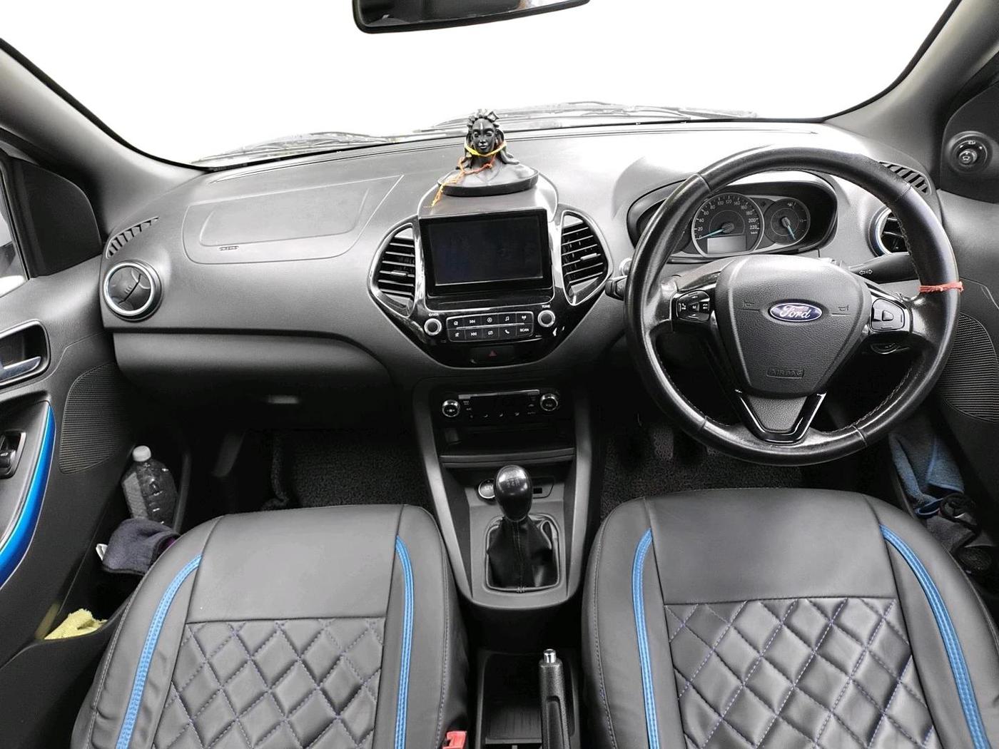 2019 Ford New Figo TITANIUM BLU 1.2 PETROL, Petrol, Manual, 88,785 km, interior