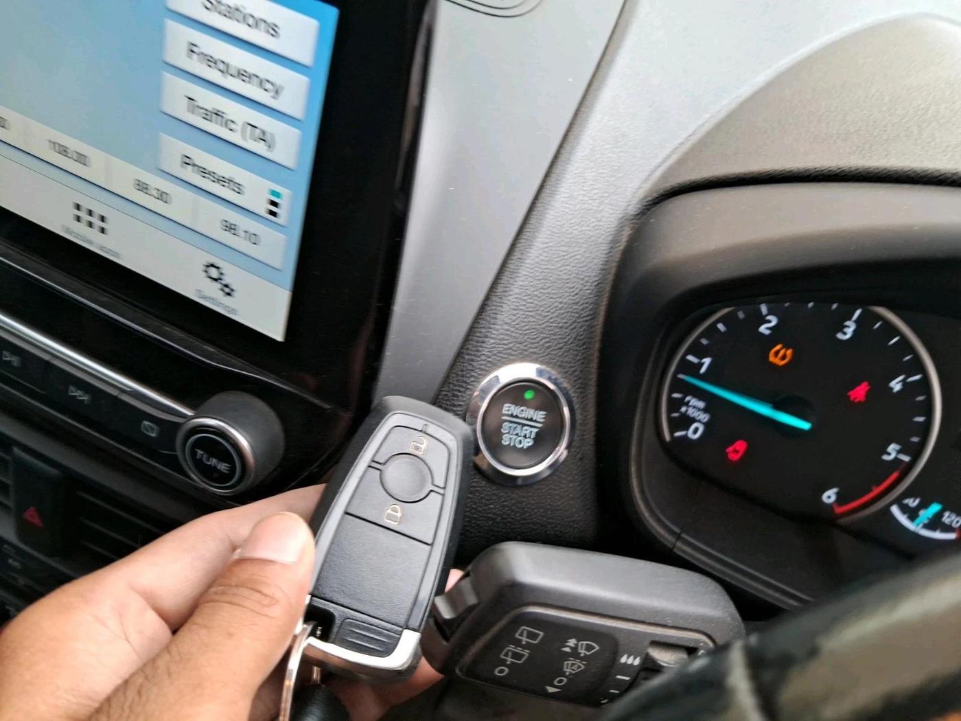 2019 Ford Ecosport TITANIUM 1.5L SPORTS(SUNROOF) DIESEL, Diesel, Manual, 1,07,841 km, interior