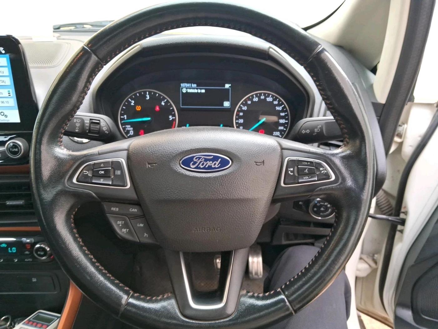 2019 Ford Ecosport TITANIUM 1.5L SPORTS(SUNROOF) DIESEL, Diesel, Manual, 1,07,841 km, interior