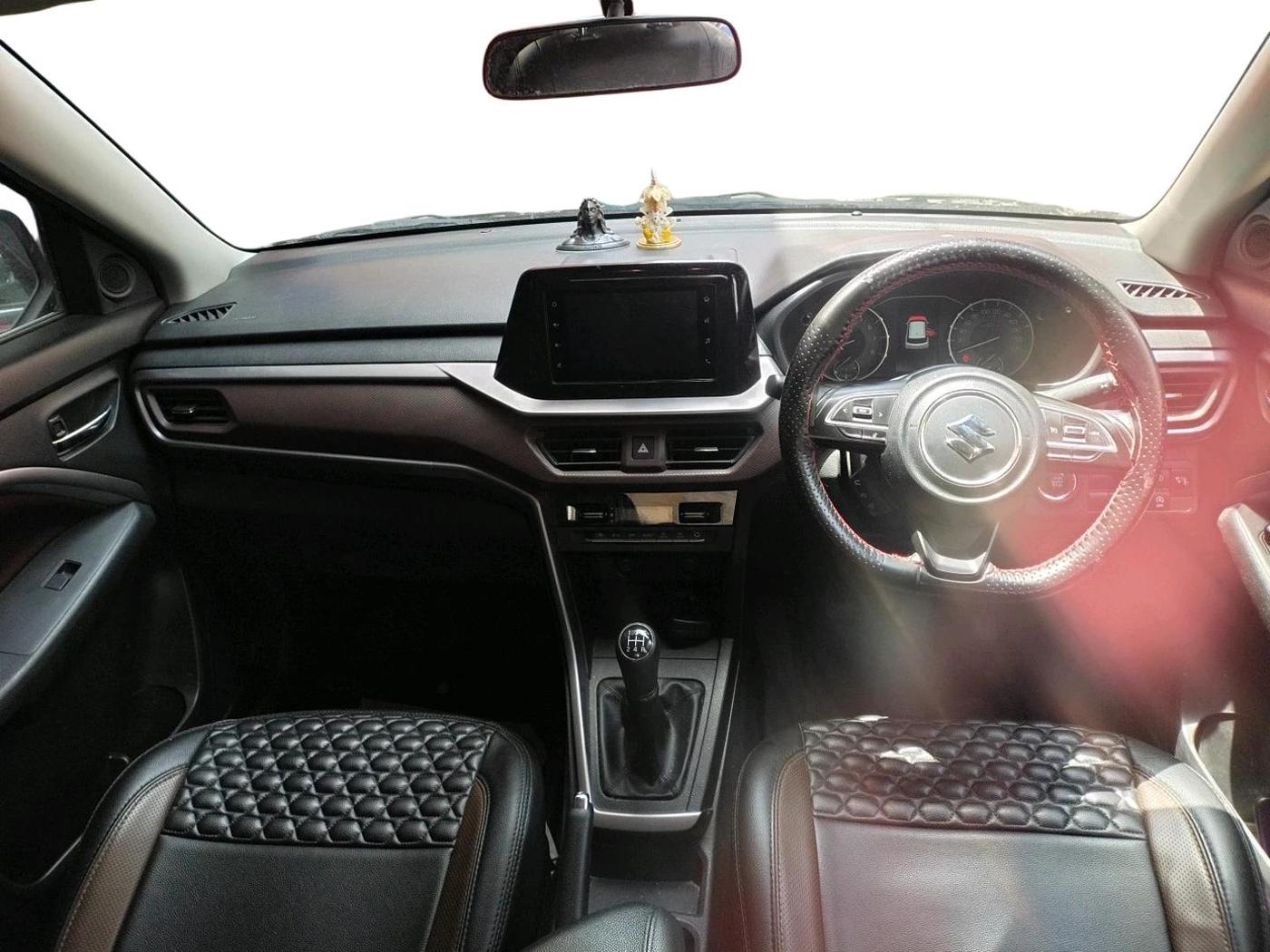 2023 Maruti BREZZA ZXI SMART HYBRID DUAL TONE, Petrol, Manual, 75,229 km, interior