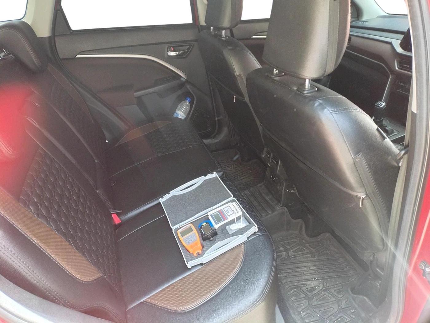 2023 Maruti BREZZA ZXI SMART HYBRID DUAL TONE, Petrol, Manual, 75,229 km, interior