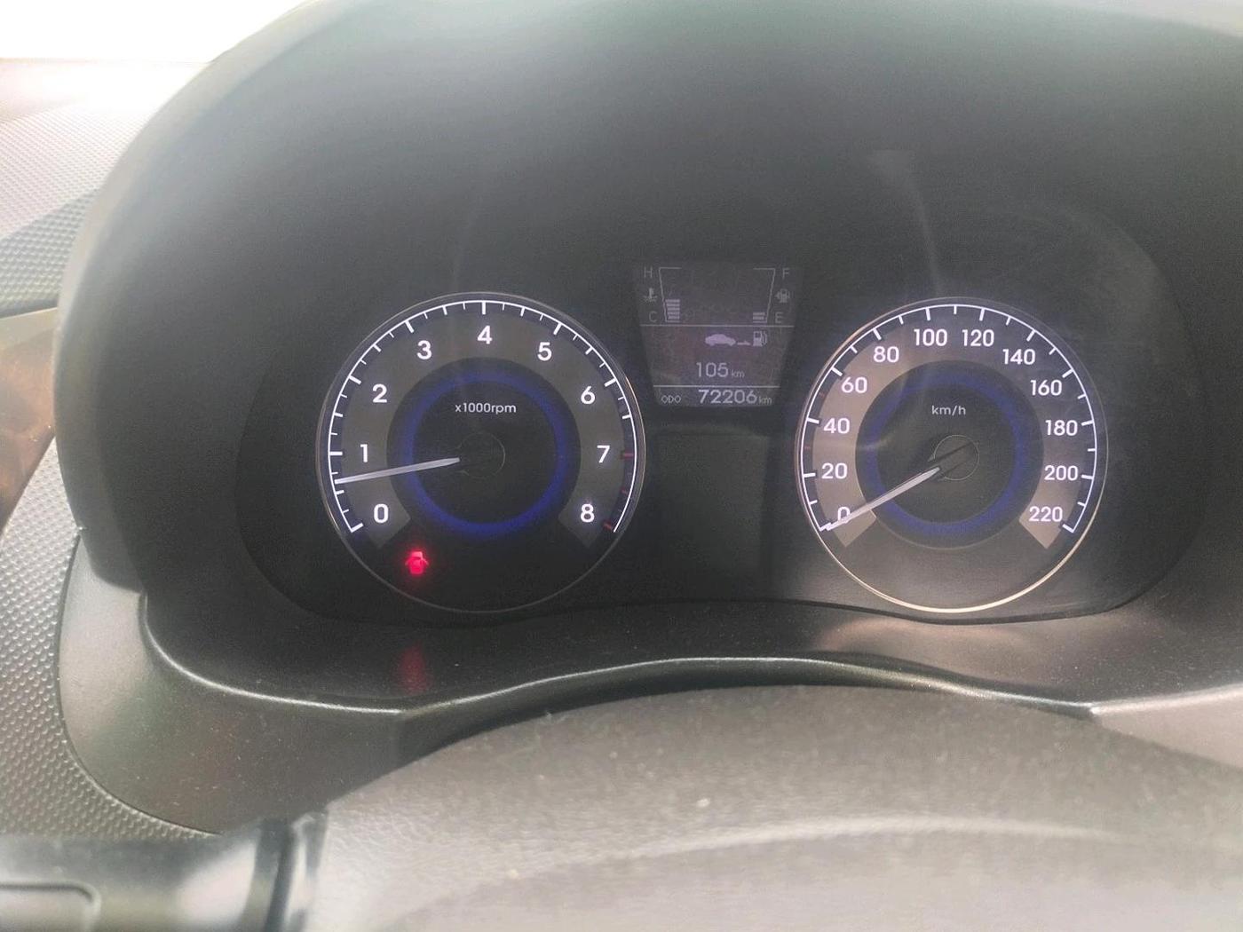 2013 Hyundai Verna FLUIDIC 1.6 VTVT SX, Petrol, Manual, 72,206 km, interior