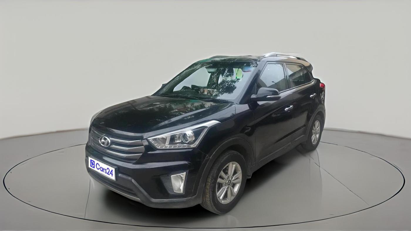 2016 Hyundai Creta SX PLUS 1.6 PETROL, Petrol, Manual, 1,26,982 km, exterior