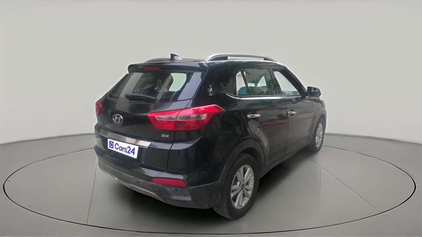 2016 Hyundai Creta SX PLUS 1.6 PETROL, Petrol, Manual, 1,26,982 km, exterior