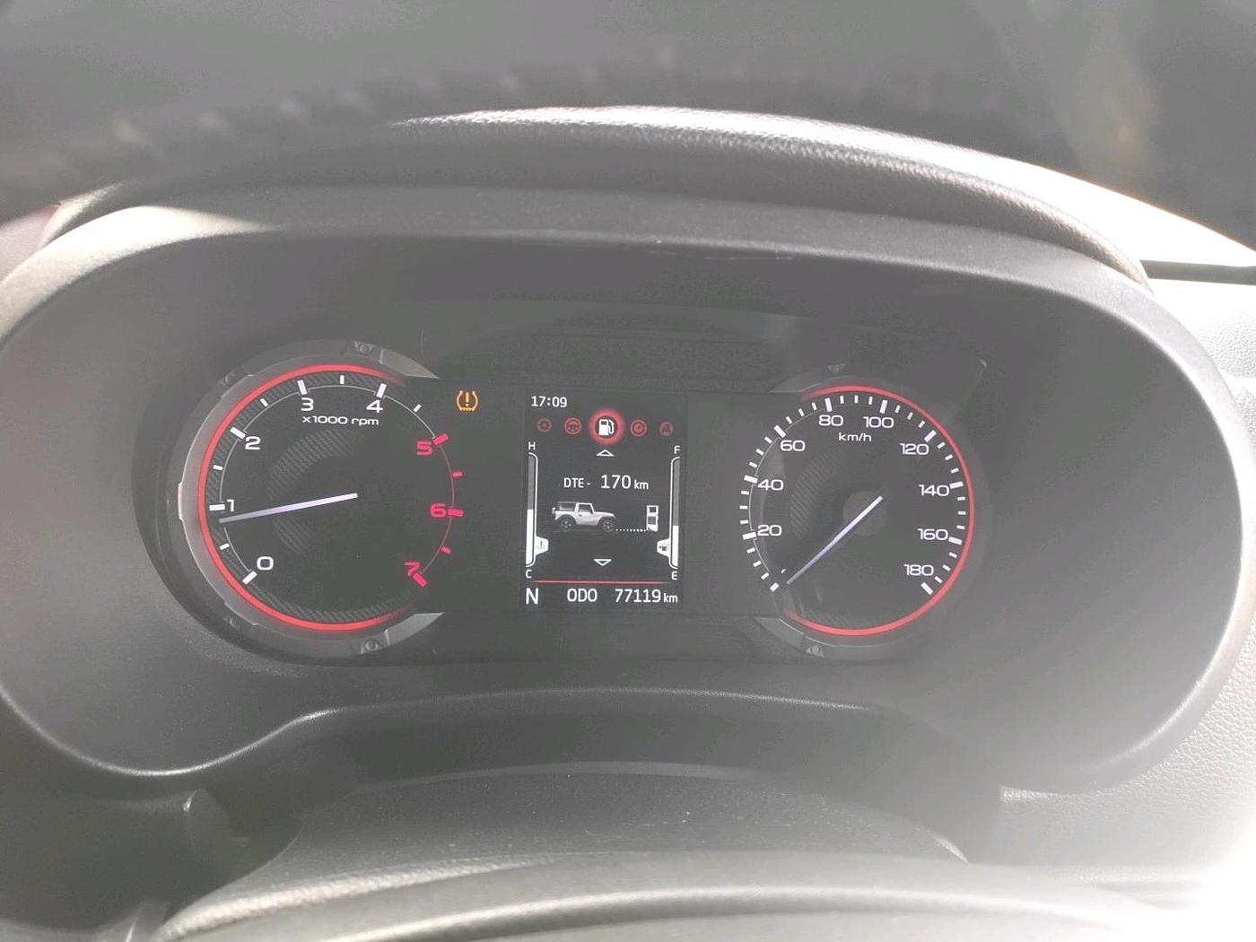 2021 Mahindra Thar LX D AT 4WD HT, Diesel, Automatic, 77,119 km, interior