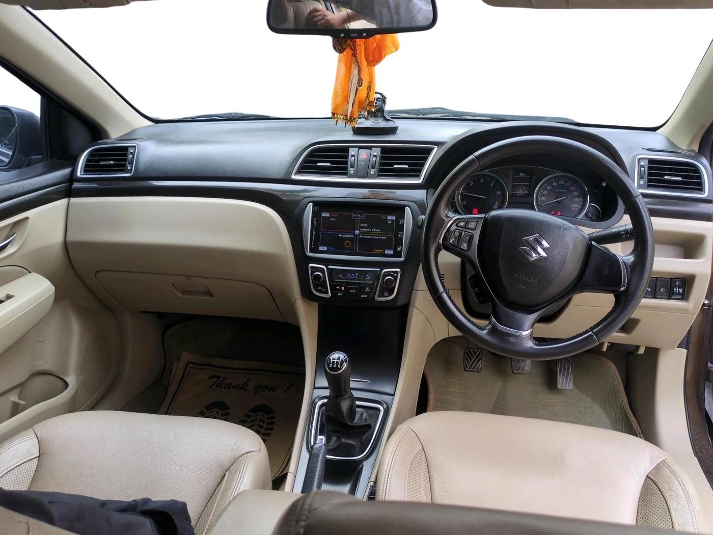 2016 Maruti Ciaz ZDI+ SHVS, Diesel, Manual, 1,11,867 km, interior