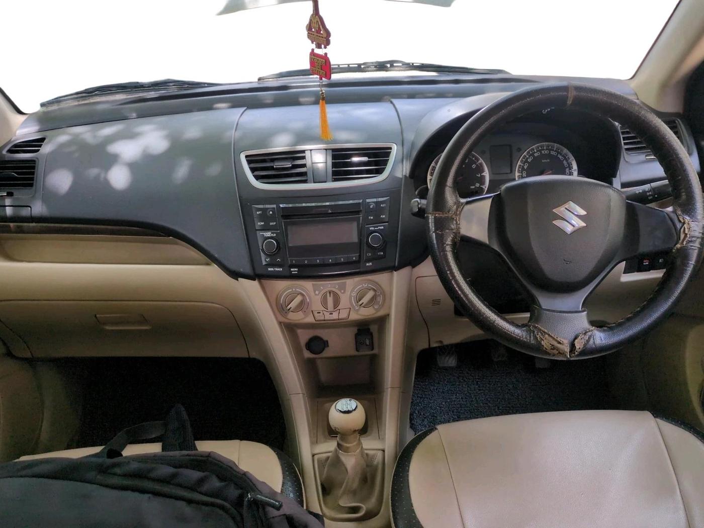 2016 Maruti Swift Dzire VXI, Petrol, Manual, 1,23,402 km, interior