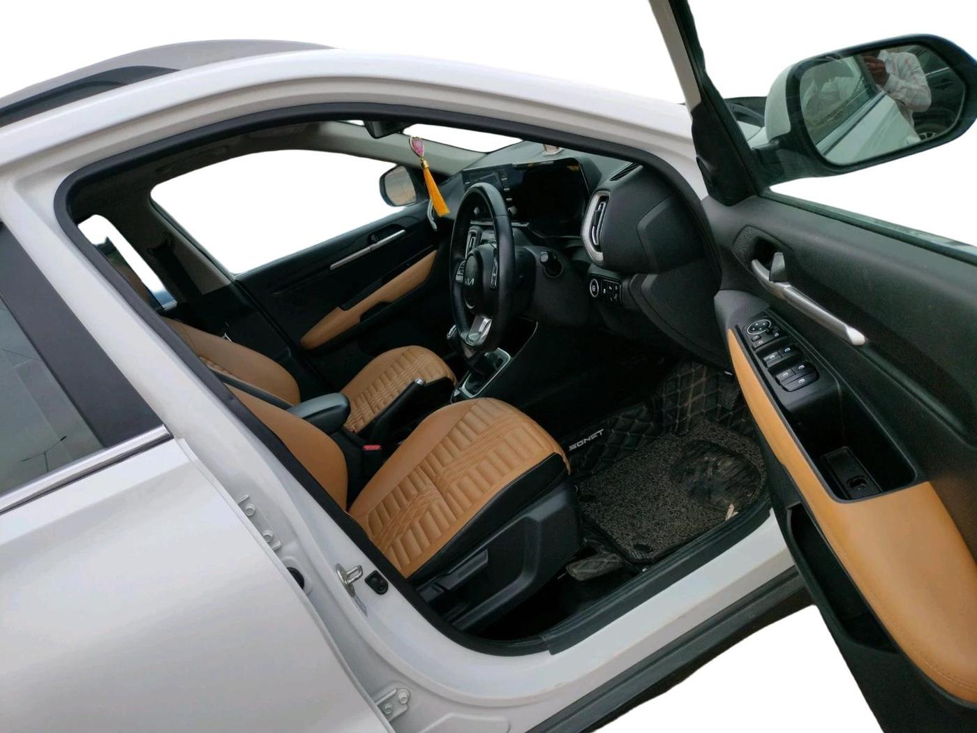 2024 KIA SONET HTX 1.5 DIESEL IMT, Diesel, Manual, 20,756 km, interior