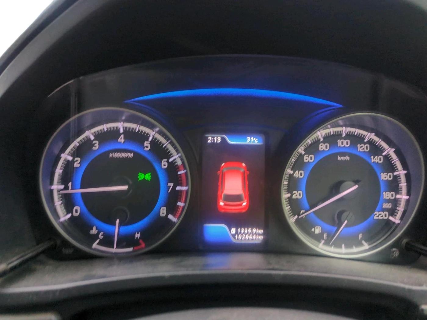 2016 Maruti Baleno ALPHA PETROL 1.2, Petrol, Manual, 1,02,664 km, interior
