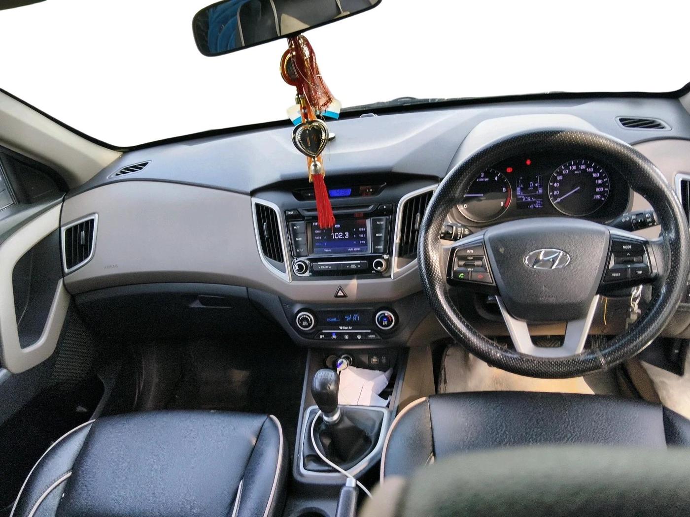 2017 Hyundai Creta SX 1.6 DIESEL, Diesel, Manual, 1,19,793 km, interior