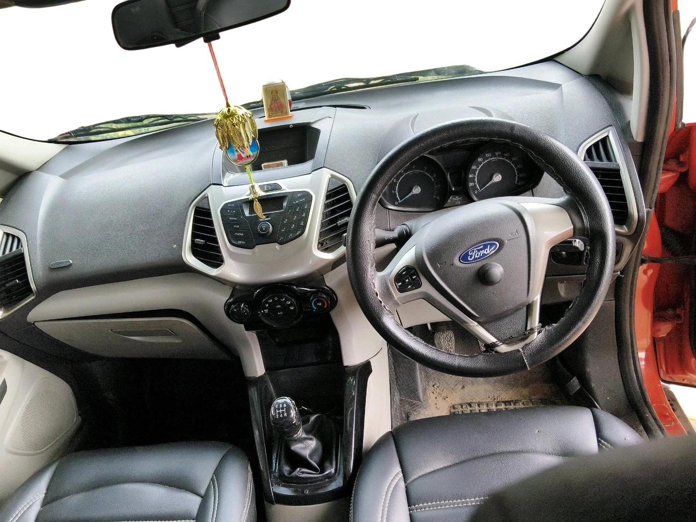 2015 Ford Ecosport TREND 1.5L PETROL, Petrol, Manual, 1,08,245 km, interior