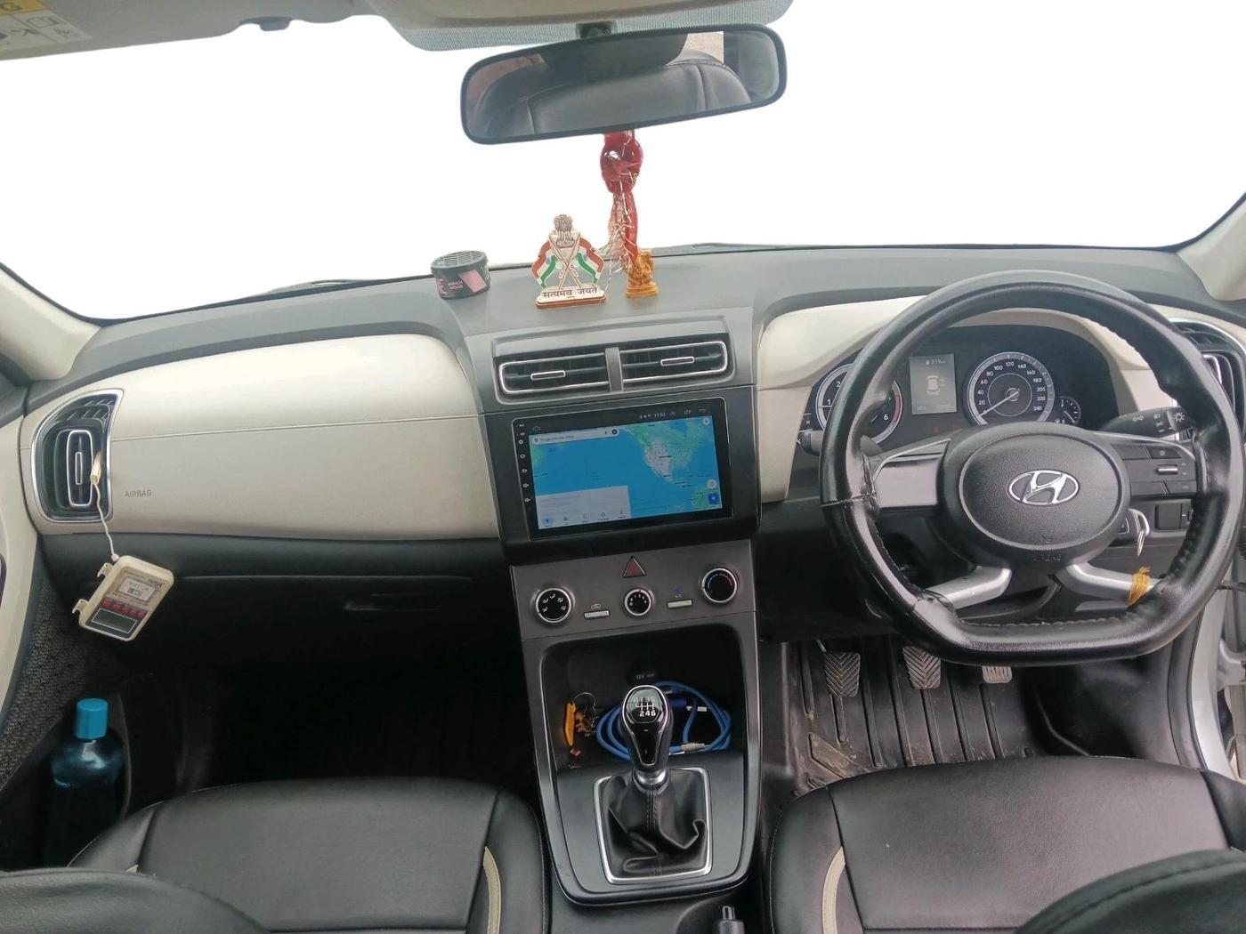 2020 Hyundai Creta E 1.5 DIESEL, Diesel, Manual, 80,489 km, interior