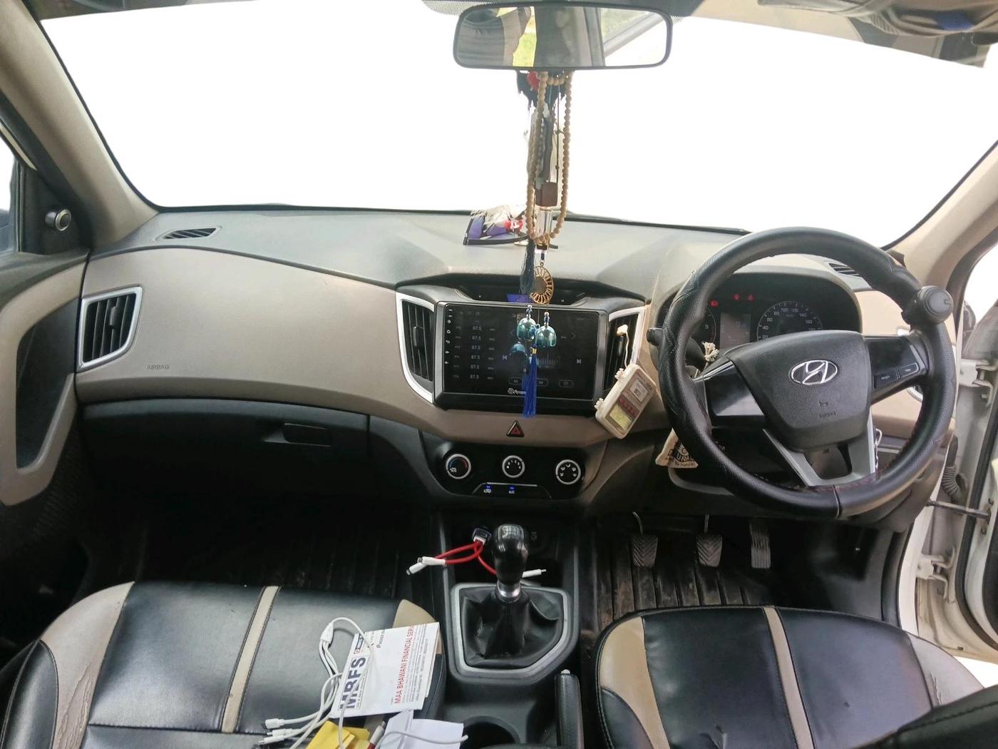 2018 Hyundai Creta E PLUS 1.4 DIESEL, Diesel, Manual, 1,00,233 km, interior