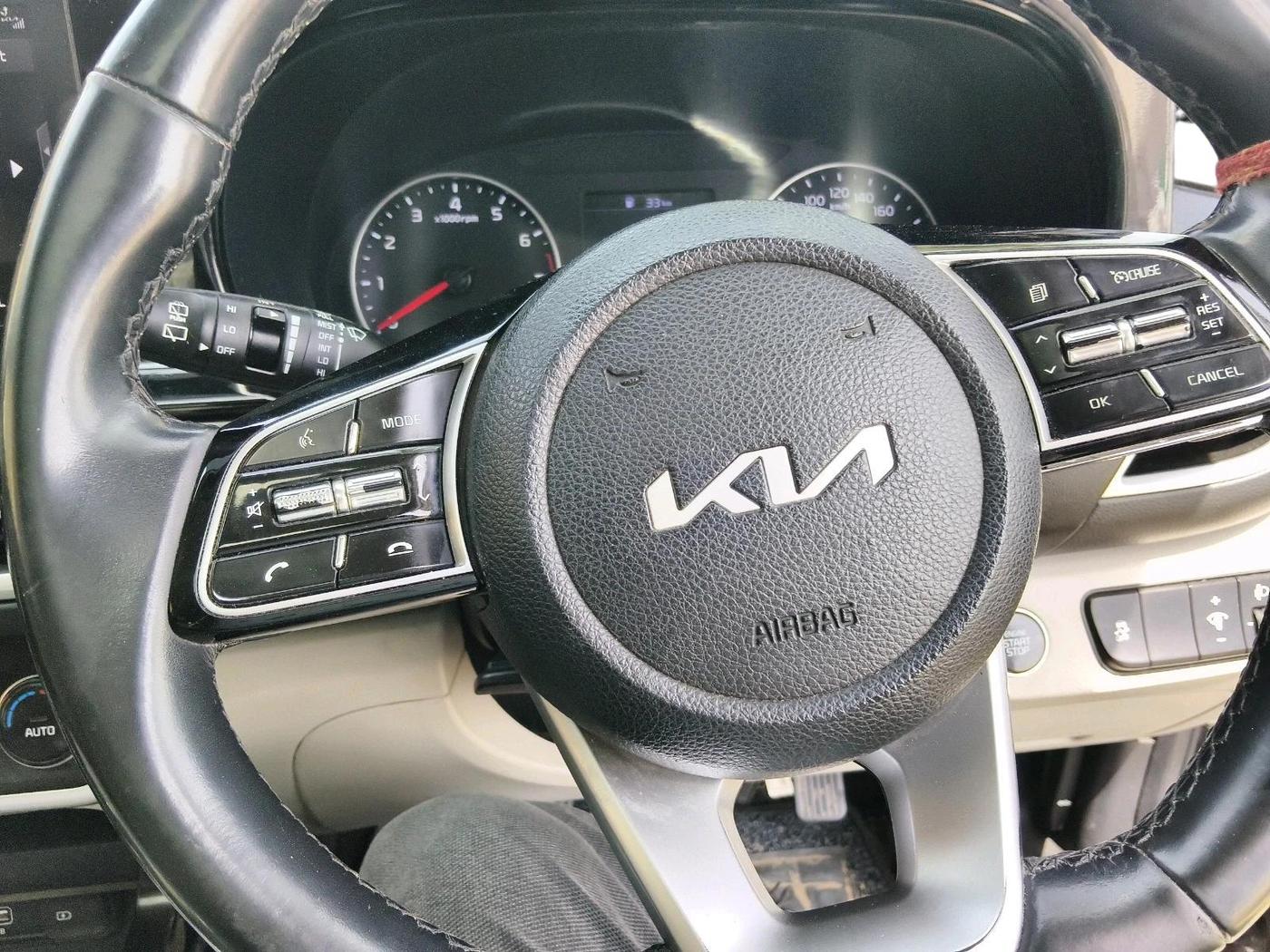 2022 KIA SELTOS HTX PETROL 1.5, Petrol, Manual, 40,653 km, interior