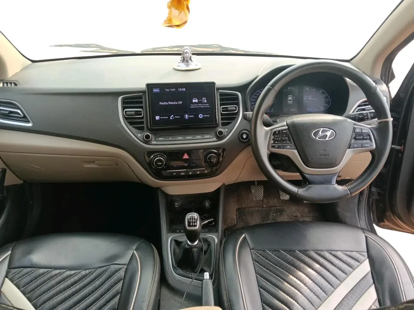 2022 Hyundai Verna SX 1.5 VTVT, CNG, Manual, 48,712 km, interior