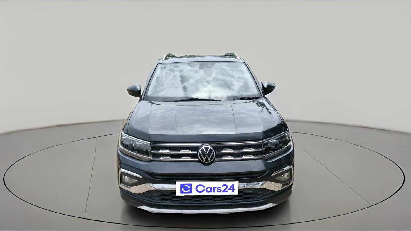 2022 Volkswagen TAIGUN TOPLINE 1.0 TSI MT, Petrol, Manual, 77,323 km, exterior