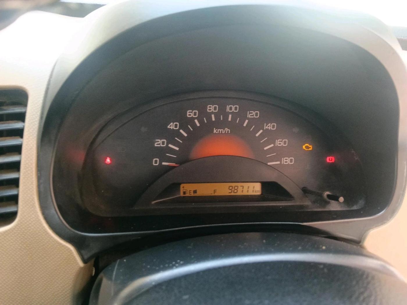 2017 Maruti Wagon R 1.0 LXI, CNG, Manual, 98,711 km, interior
