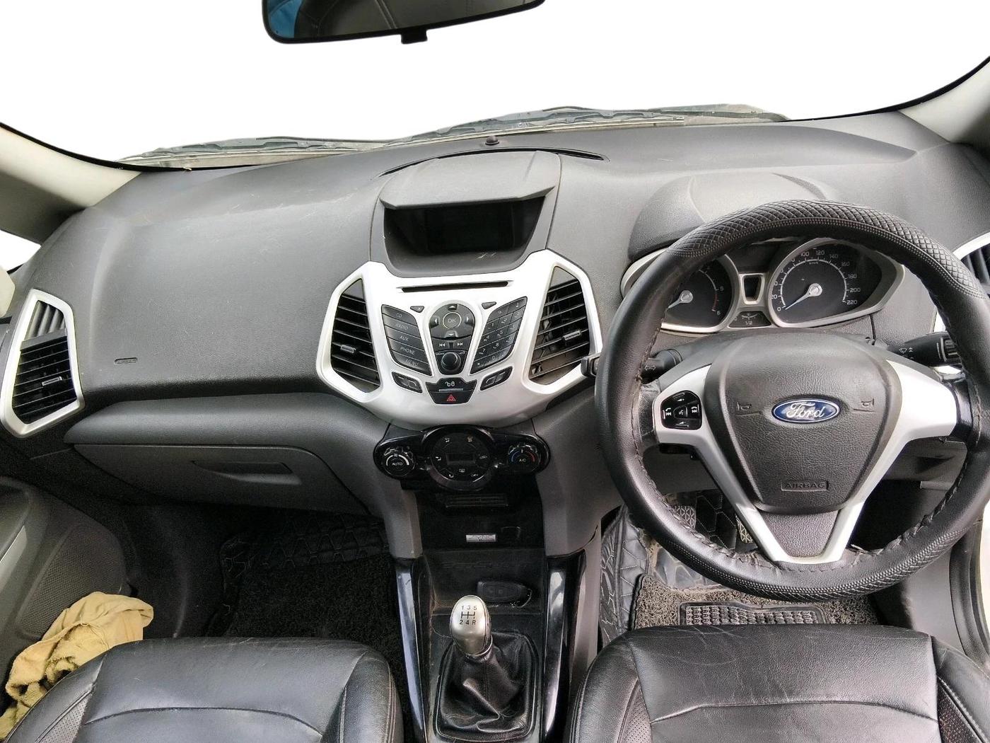 2013 Ford Ecosport TITANIUM 1.5L DIESEL, Diesel, Manual, 1,02,934 km, interior