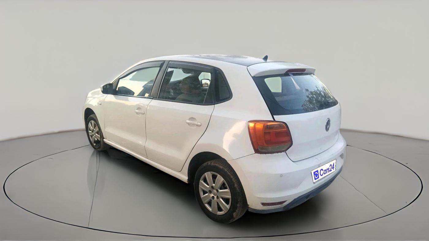 2013 Volkswagen Polo TRENDLINE 1.2L PETROL, Petrol, Manual, 1,12,384 km, exterior