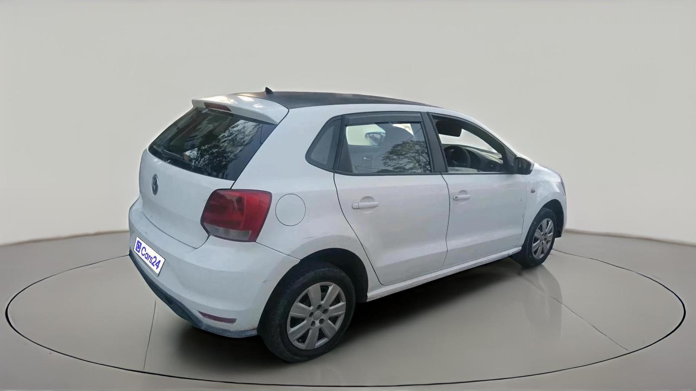 2013 Volkswagen Polo TRENDLINE 1.2L PETROL, Petrol, Manual, 1,12,384 km, exterior