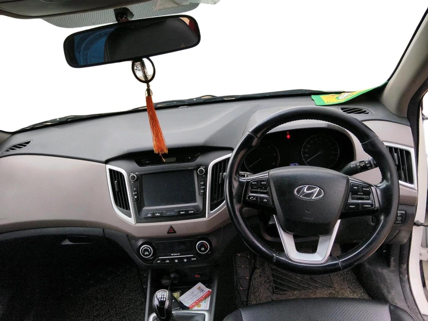 2018 Hyundai Creta SX 1.6 DIESEL, Diesel, Manual, 1,26,276 km, interior