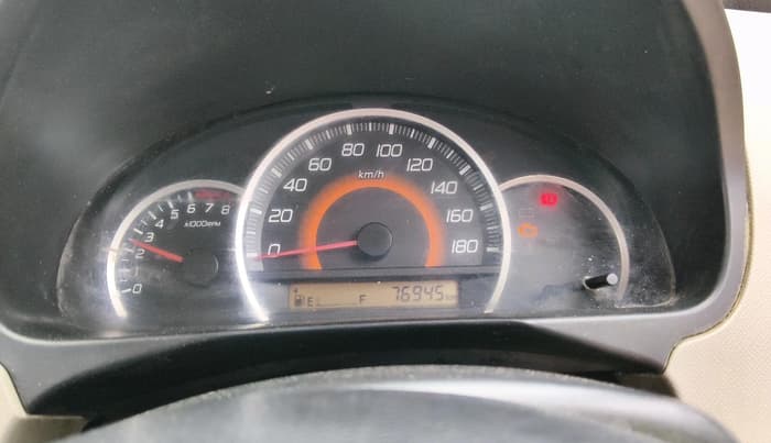 2016 Maruti Wagon R 1.0 VXI, CNG, Manual, 76,945 km, interior