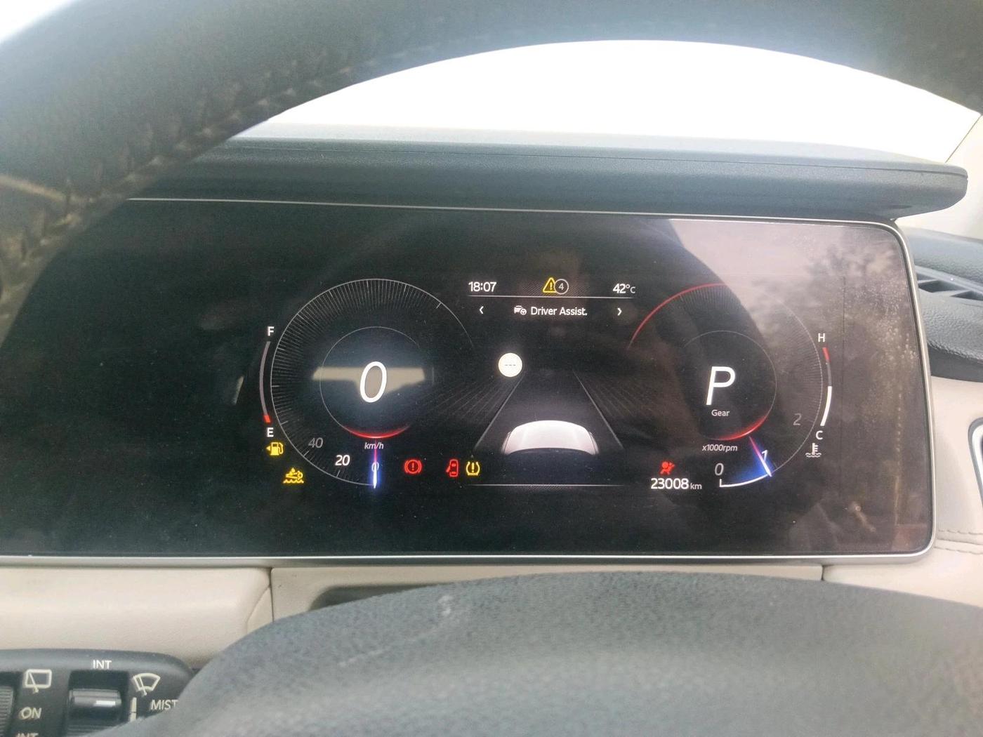 2023 Mahindra XUV700 AX 7 D AT 7 STR, Diesel, Automatic, 23,008 km, interior