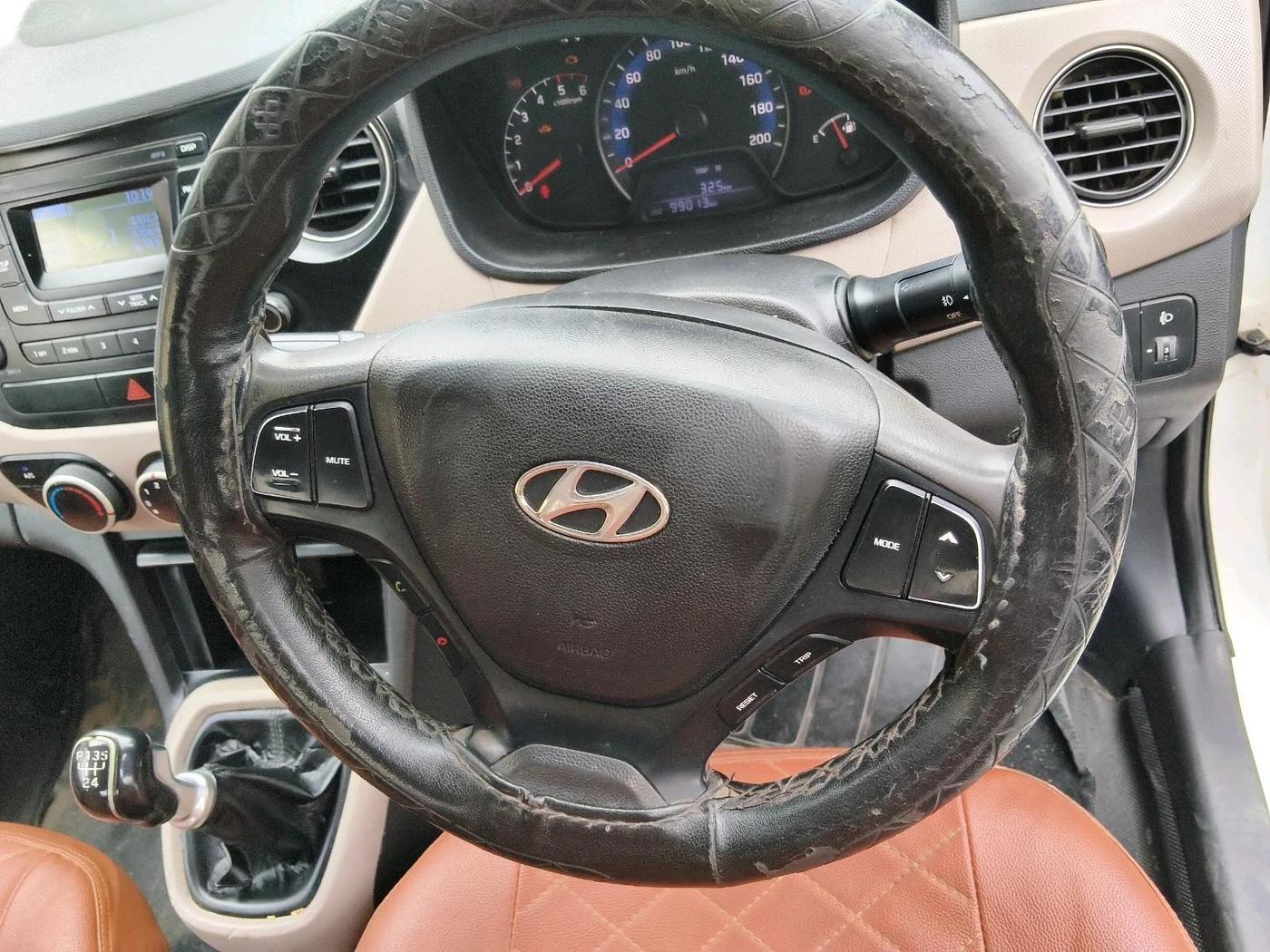 2017 Hyundai Xcent S 1.1 CRDI, Diesel, Manual, 99,013 km, interior
