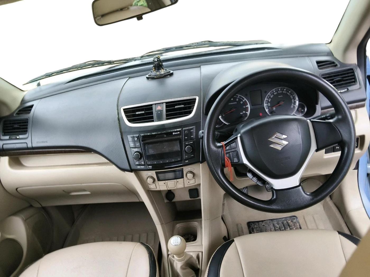 2015 Maruti Swift Dzire ZXI, Petrol, Manual, 84,643 km, interior